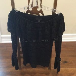 Intermix Knitted black blouse